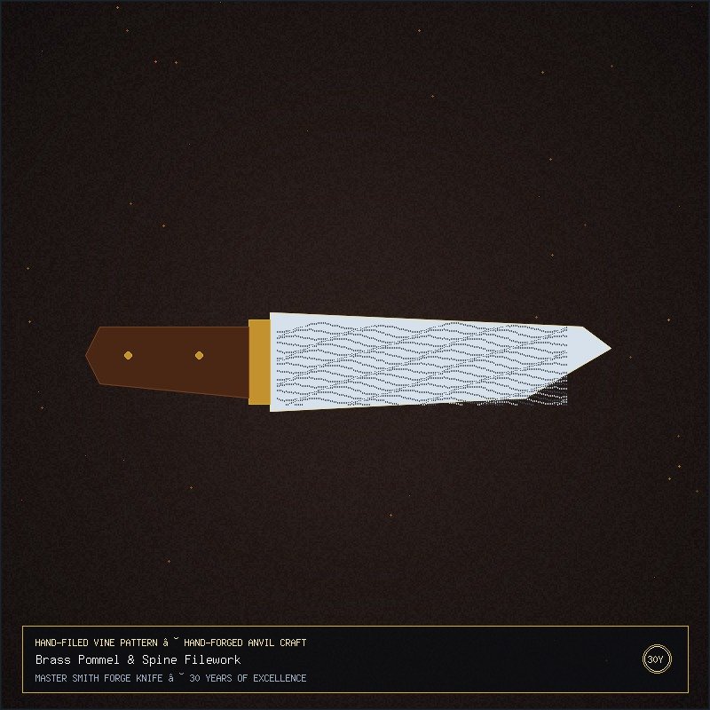 Full Tang Handle & Brass Pommel